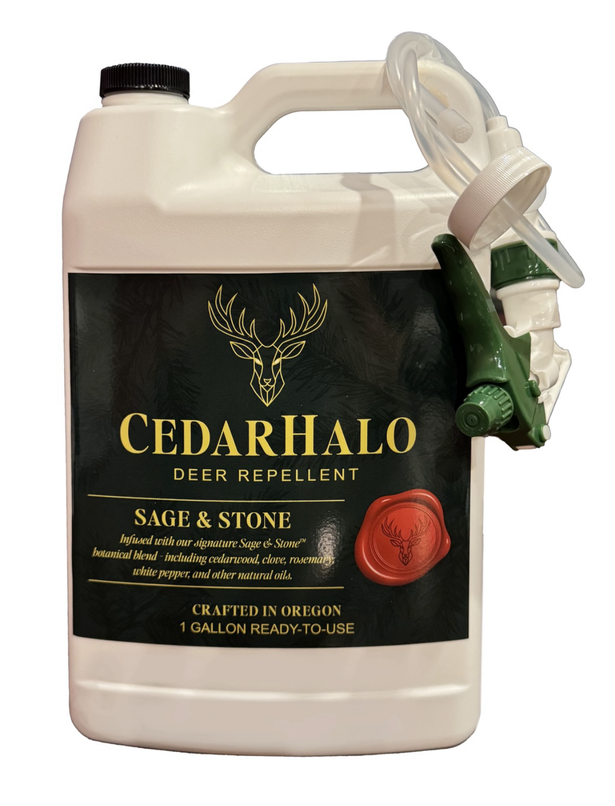 CedarHalo™ — 1-Gallon Ready-to-Use Deer Repellent